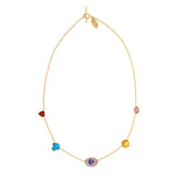 Five Mini Charm Necklace by Grainne Morton