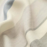 MULTI STRIPE THROW in Grey Blue