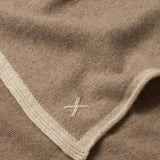 100% Cashmere Knitted Wrap - Cocoon