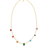 Rainbow Mini Charm Necklace by Grainne Morton