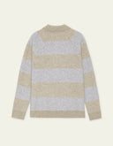 Les Deux Striped Mélange Knitted Polo