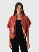 Celestial Bird Cashmere Bandana Sweater Wrap