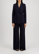 D.B Blazer W/Shoulder Pads Crepe Viscose