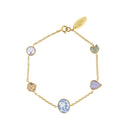 B-5MC13 Five Mini Charm Bracelet