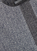 Womens Collarless Jacket w/ S.P. Bicolour Frise