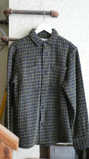 No111 Round Tail Over Shirt Chenille Rib Weave