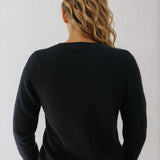 Women's Eve Scottish Cashmere Sweater (Ship-Ready)