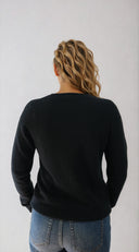 Women's Eve Scottish Cashmere Sweater (Ship-Ready)
