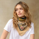 Mini Celestial Bird Cashmere Bandana