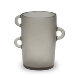 Collection of colorful Loopy Medium Vases by Tina Frey, showcasing hand-formed loops.