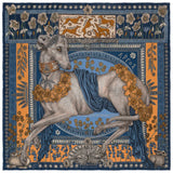 Honoring Argos in Marine/Apricot - Small Ribbon