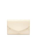 Il Bisonte Esperia Wallet in Bianco Latte, handmade in Tuscany from vegetable-tanned cowhide leather.