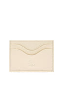 Il Bisonte Salina Card Case in vegetable-tanned cowhide, available in Natural and Bianco Latte.