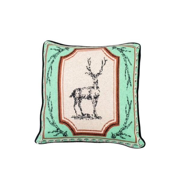 SavedNY Lukas the Illustrator Stag Pillow