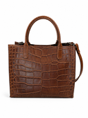 Mini Harbor Tote - Embossed Gator