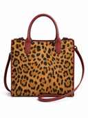 Mini Harbor Tote - Hair on Calf
