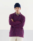 No106 Shirt Jacket Chenille Rib Weave