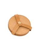 Il Bisonte Leather Coaster – Natural