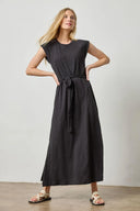 Saddle Sleeve Maxi Dress