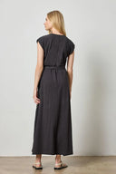 Saddle Sleeve Maxi Dress