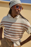 Textured Wedge Sweater by Lilla P