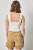 Lilla P Wide Strap Knit Tank