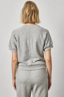 Short Sleeve Terry Sweatshirt by Lilla P