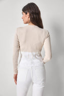 Lilla P Bamboo Dye V-Neck Cardigan