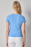 Lilla P Twisted Binding V-Neck