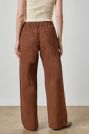 Lilla P Washed Twill Pant
