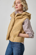Lilla P Hooded Sherpa Vest