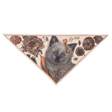 Rhymes of London Ring a Ring o’ Roses Silk Twill Triangle