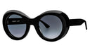 Thierry Lasry PULPY Black Oversized Round Sunglasses