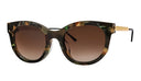 Thierry Lasry LIVELY Green-Brown Cat Eye Sunglasses