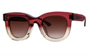 Thierry Lasry GAMBLY Burgundy Cat Eye Sunglasses