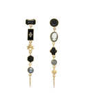 Grainne Morton Five Charm Victorian Drop Earrings