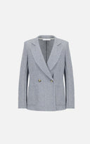 D.B Blazer W/Shoulder Pads Bicolour Frise
