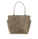 B.May Small Pocket Leather Tote