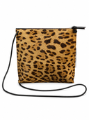 Strappy Pouch - Hair On Calf