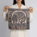 Sabina Savage The Wolf You Feed Silk Twill Scarf 42 – Desert/Dawn