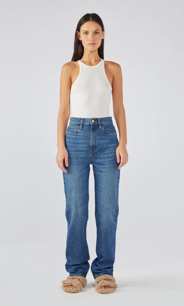 Ms. Hawn High Rise Cropped Loose Skinny