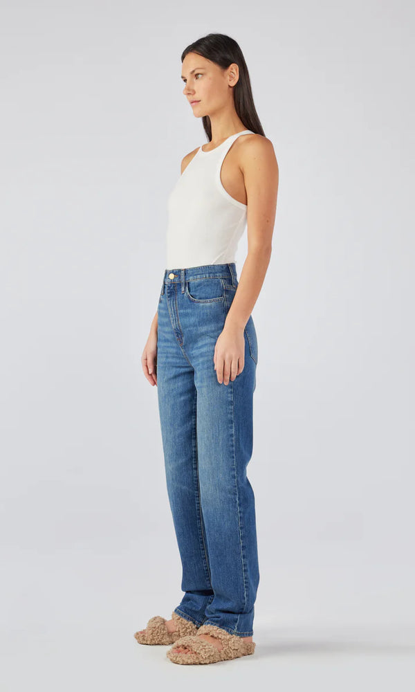 Ms. Hawn High Rise Cropped Loose Skinny