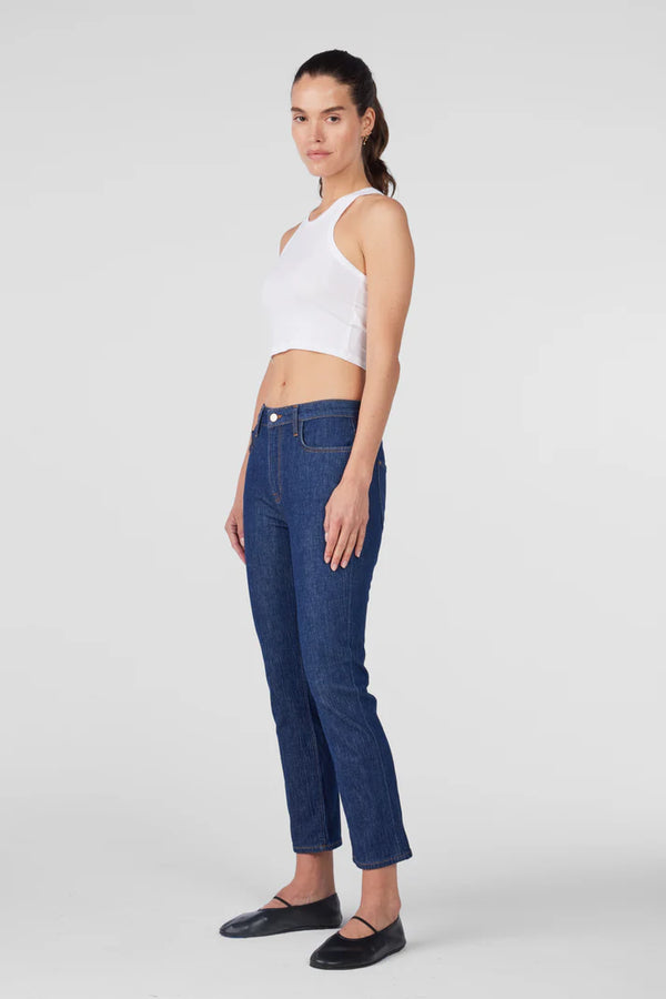 Ms. Hawn High Rise Cropped Loose Skinny