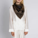 Sabina Savage Wind Dancer, Heaven Caller Silk Twill 90 x 90cm