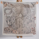 Sabina Savage Zouyu, Cry The Deer Cashmere Shawl 135 x 135cm