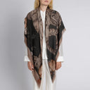Sabina Savage Zouyu, Cry The Deer Cashmere Shawl 135 x 135cm
