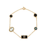 Five Mini Charm Bracelet by Grainne Morton