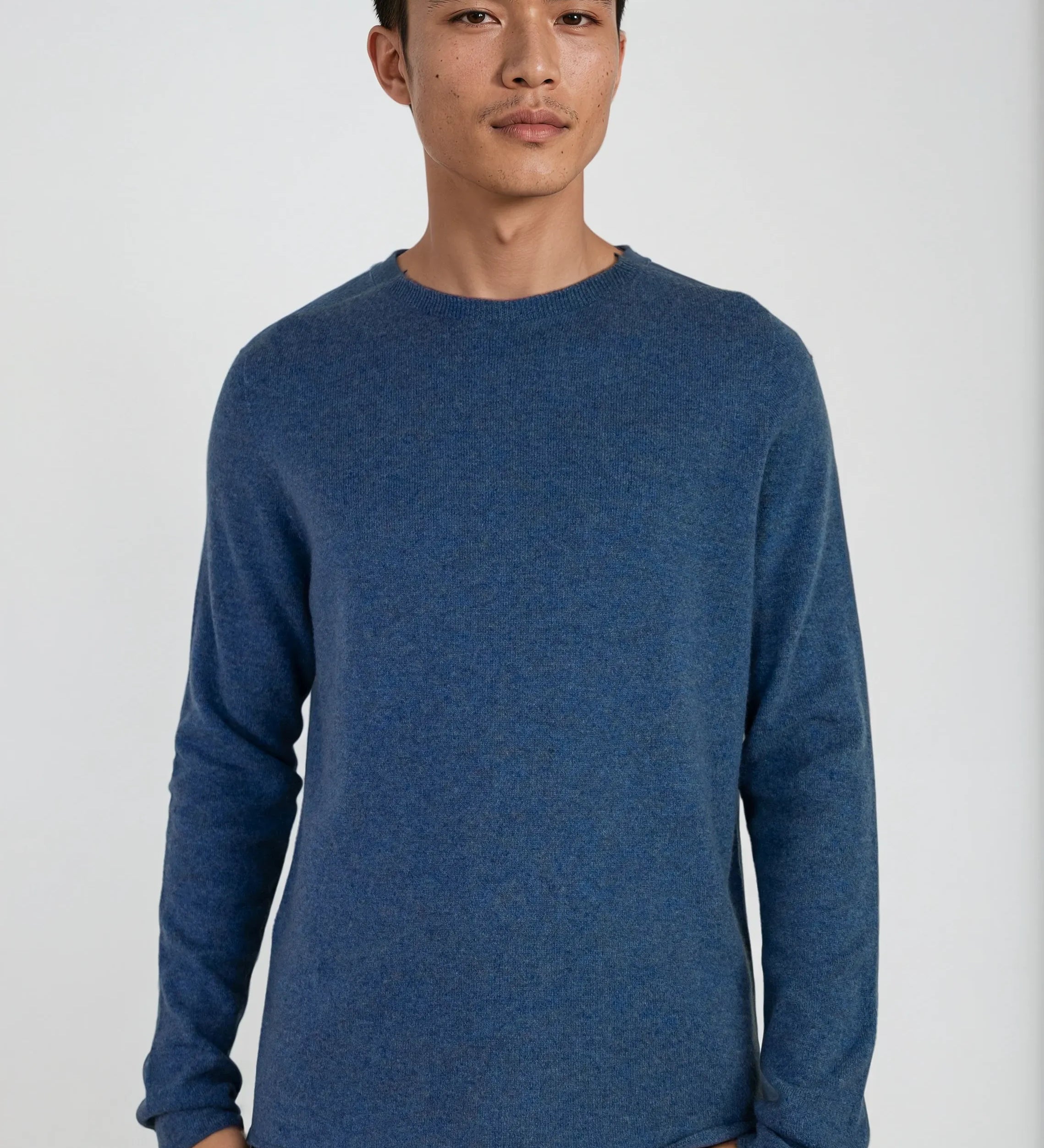 Breathable cashmere sweater with a tee-like fit, designed in Telluride and made in the USA. Ideal for layering or packing light.