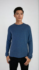 Breathable cashmere sweater with a tee-like fit, designed in Telluride and made in the USA. Ideal for layering or packing light.
