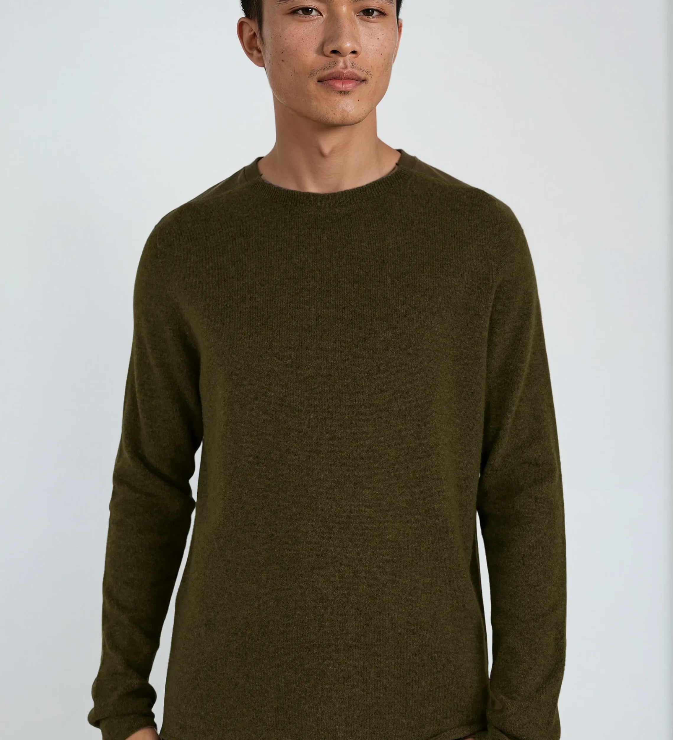 Breathable cashmere sweater with a tee-like fit, designed in Telluride and made in the USA. Ideal for layering or packing light.